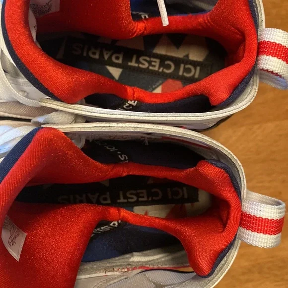 Jordan 7 Athletic Shoes White and Red - Picture 5 of 7